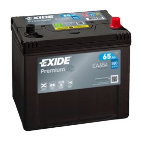 Автомобільний акумулятор EXIDE Premium 6СТ-65Ah АзЕ ASIA 580A (EN) EA654