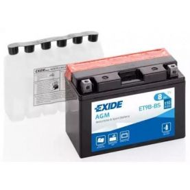 Мото акумулятор EXIDE CONVENTIONAL 6СТ-12Ah АзЕ 12В 165А (EN) EB12AL-A2