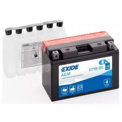 Мото акумулятор EXIDE CONVENTIONAL 6СТ-12Ah АзЕ 12В 165А (EN) EB12AL-A2