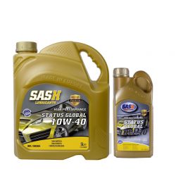 Автомобильное моторное масло SASH STATUS GLOBAL 10W-40 5л +1л 100204/100205