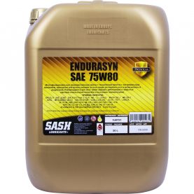 Масло трансмиссионное SASH ENDURANCE-W 75W-80 20л 100737