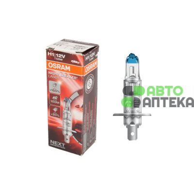 Автолампа Osram Night Breaker Laser (P14.5s, H1, 3200K, 12V, 55W) 64150 NL