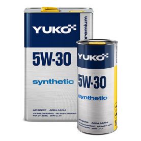 Автомобильное моторное масло YUKO SYNTHETIC 5W-30 5л (4л+1л)