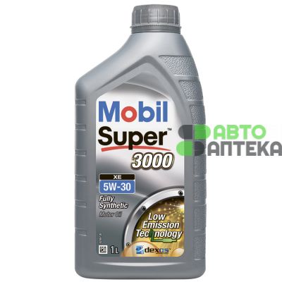 Автомобильное моторное масло Mobil Super 3000 X1 XE 5W-30 1л