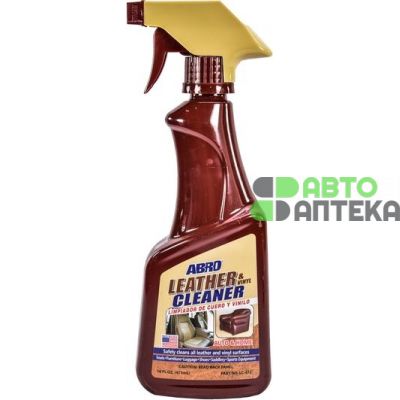 Очиститель ABRO Leather&Vinyl Cleaner кожи и винила 472мл LC-472