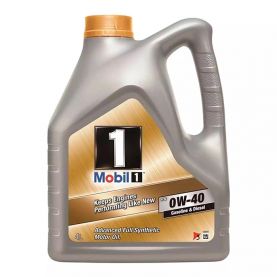 Автомобильное моторное масло Mobil 1 New Life 0W-40 4л