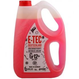 Антифриз E-TEC Glycsol Gt12  -40 красный 5л