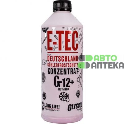 Антифриз концентрат Gt12+ Glycsol E-TEC -80  красный в 1,5 л.