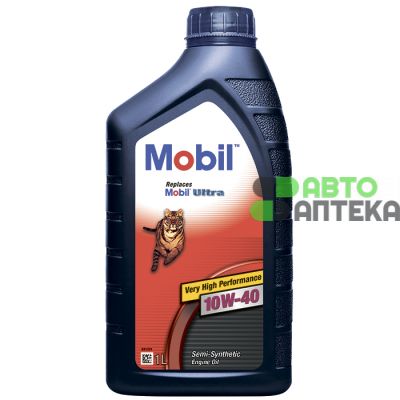 Автомобильное моторное масло Mobil Ultra 10W-40 1л