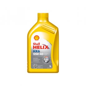 Автомобильное моторное масло Shell Helix HX6 10W-40 1л