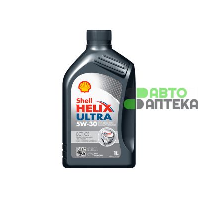 Автомобильное моторное масло Shell Helix Ultra ECT 5W-30 1л