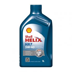 Автомобильное моторное масло Shell Helix HX7 5W-40 1л