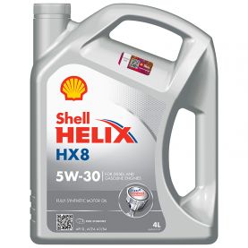 Автомобильное моторное масло Shell Helix HX8 5W-30 4л