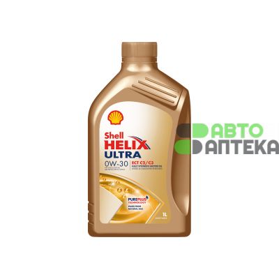 Автомобильное моторное масло Shell Ultra ECT 0W-30 1л