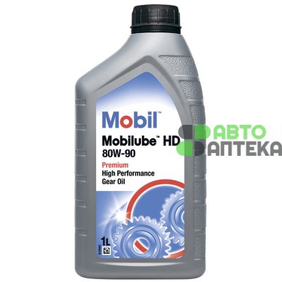 Масло трансмиссионное Mobil Mobilube HD 80W-90 GL-5 1л