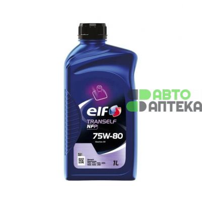 Масло трансмісійне Ельф TRANSELF NFP 75W-80 GL-4 + 1L