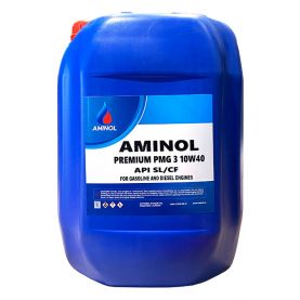 Автомобильное моторное масло Aminol Premium PMG3 10W40 20л AM164961