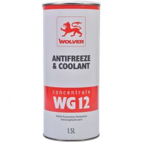 Антифриз WOLVER ANTIFREEZE & COOLANT CONCENTRATE WG12+ червоний 1,5л