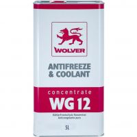 Антифриз WOLVER ANTIFREEZE & COOLANT CONCENTRATE WG12+ червоний 5л