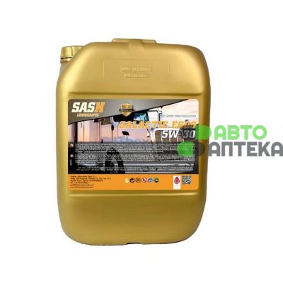 Автомобильное моторное масло SASH GALACTIC E600 5W30 20л 106333