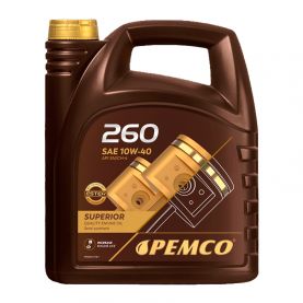 Автомобильное моторное масло PEMCO 260 10W-40 5л PM0260-5