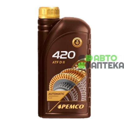 Олива трансмісійна PEMCO 420 ATF D II 1л PM0420-1