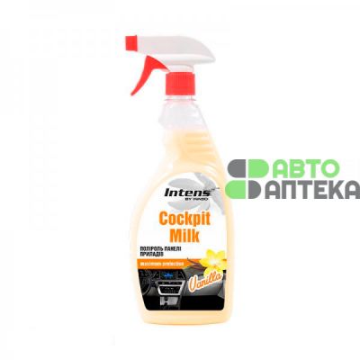 Поліроль - молочко для приладової панелі WINSO COCKPIT MILK INTENSE Vanilla 500 мл 810740