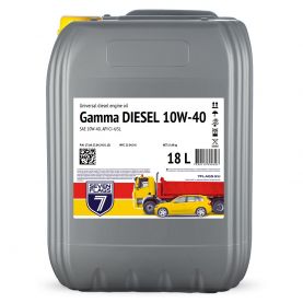 Автомобильное моторное масло 7FLAGS Gamma DIESEL 10W-40 18л