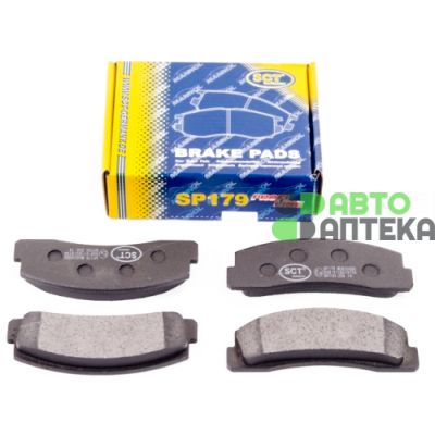 Тормозные колодки передние SCT BRAKE PADS SP 179 PR