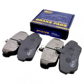 Гальмівні колодки передні SCT BRAKE PADS SP 187 PR