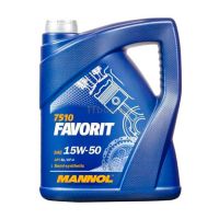 Автомобильное моторное масло MANNOL FAVORIT 15w-50 5л MN 7510-5