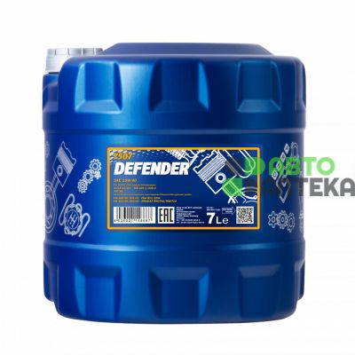 Автомобильное моторное масло MANNOL DEFENDER 10w-40 7л MN7507-7