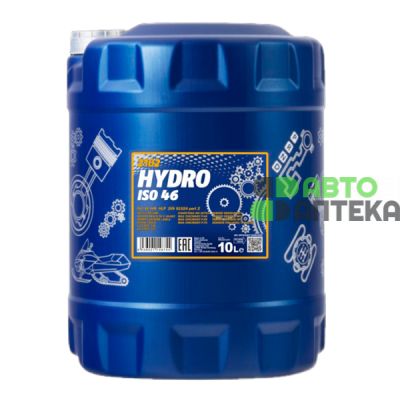 Масло гидравлическое MANNOL Hydro 46 10л MN2102-10