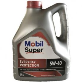 Автомобильное моторное масло MOBIL SUPER EVERYDAY PROTECTION 5W40 4л 157968