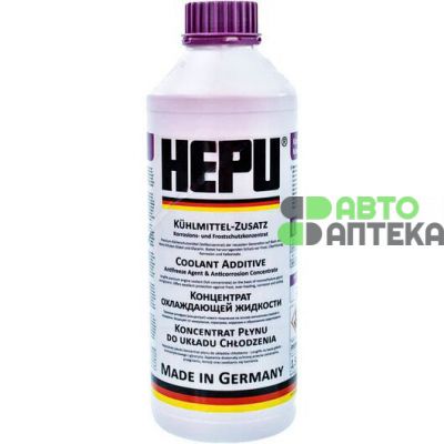 Антифриз HEPU G11 концентрат -80°C фиолетовый 1,5 л P999-G13