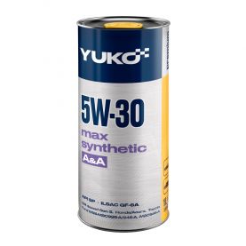 Автомобильное моторное масло YUKO MAX SYNTHETIC 5W-30 1л