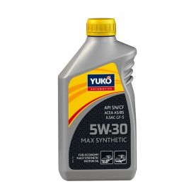 Автомобильное моторное масло YUKO MAX SYNTHETIC 5W-30 1л