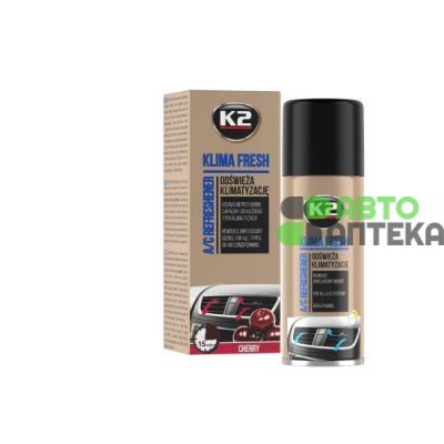 Очисник кондиціонеру K2 Klima Fresh Cherry антибактеріальний 150мл K222CH