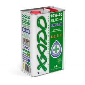  Автомобільна моторна олива XADO Atomic Oil 10W-40 CI-4 4л