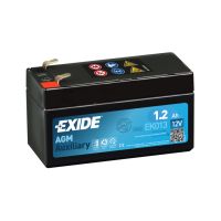 Акумулятор тяговий EXIDE AUXILIARY AGM 6СТ-1,2Ah Аз 18А (CCA) EK013