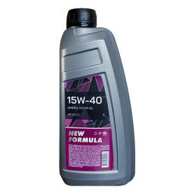 Автомобільна моторна олива NEW FORMULA 15w-40 1л