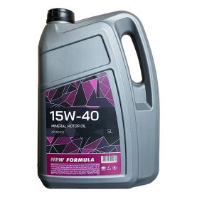 Автомобильное моторное масло NEW FORMULA 15w-40 5л