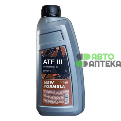 Трансмісійна олива NEW FORMULA ATF III 1л