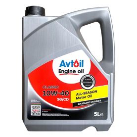 Автомобільна моторна олива AVTOIL Engine oil 10W40 5л