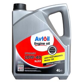 Автомобільна моторна олива AVTOIL Engine oil 10W40 4л