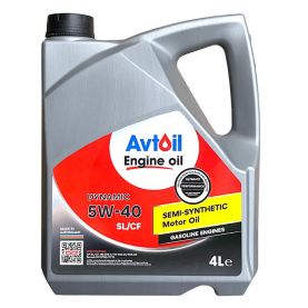 Автомобильное моторное масло AVTOIL Engine oil DYNAMIC 5W40 4л