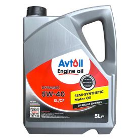 Автомобильное моторное масло AVTOIL Engine oil DYNAMIC 5W40 5л