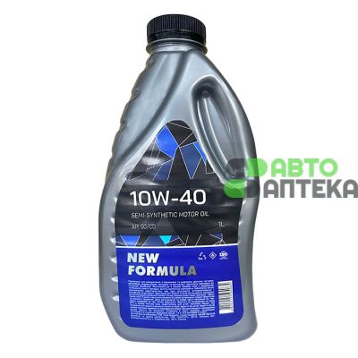 Автомобильное моторное масло NEW FORMULA 10w-40 1л