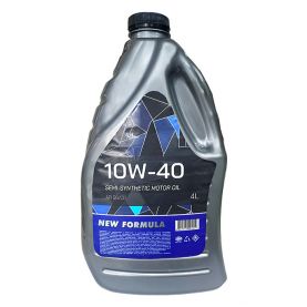 Автомобильное моторное масло NEW FORMULA 10w-40 4л