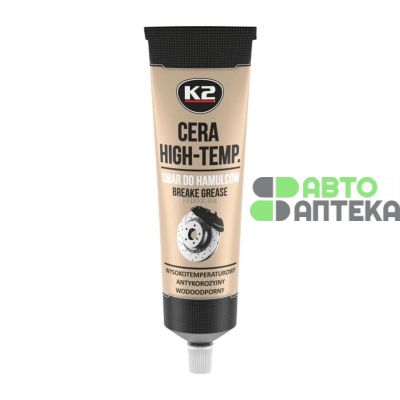 Высокотемпературная смазка для тормозной системы K2 TURBO CERA BRACE GREASE 100гр B408N